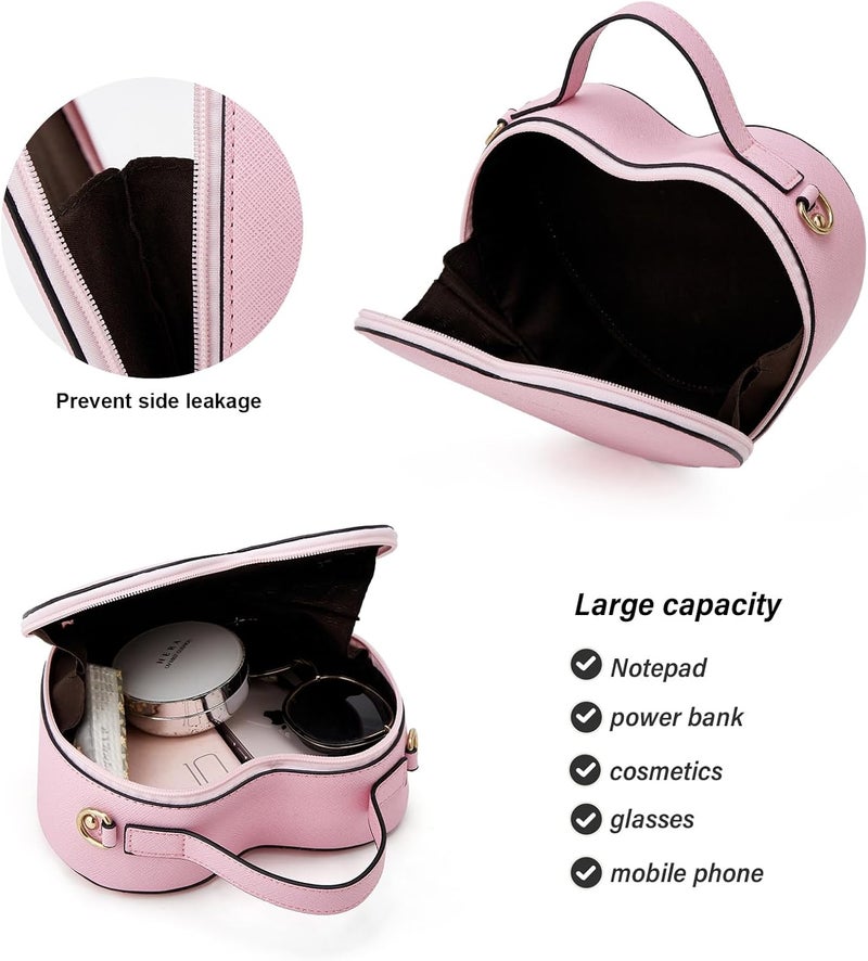 Makes Crossbody Purse for Women Small Crossbody Bags Trendy Vegan Leather with Adjustable Shoulder Straps Gift for Mother Wife Mom - Image 3